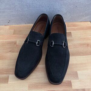 Men's Johnston & Murphy Black Everett Loafers Size 11.5